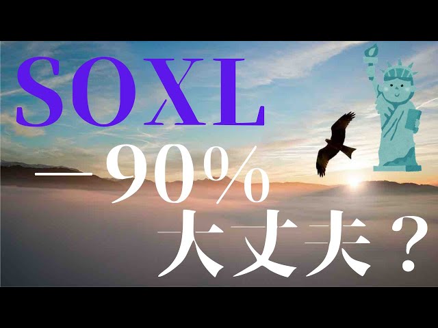 【SOXL大暴落】年初来マイナス90%のSOXL/今後の株価はどうなる？ #SOXL #米国株