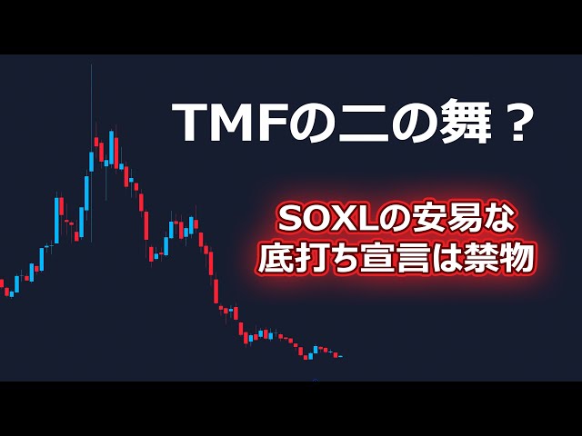 【TMFの二の舞？】安易な底打ち宣言は禁物。SOXLの底打ち判断基準は？ | 米国株,米国株投資