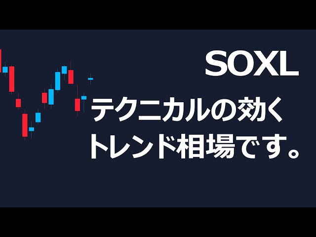 【SOXL】現在は「テクニカルの効くトレンド相場」です。 | 米国株,米国株投資