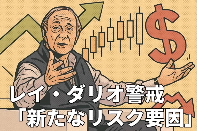 レイ・ダリオ警戒「新たなリスク要因」