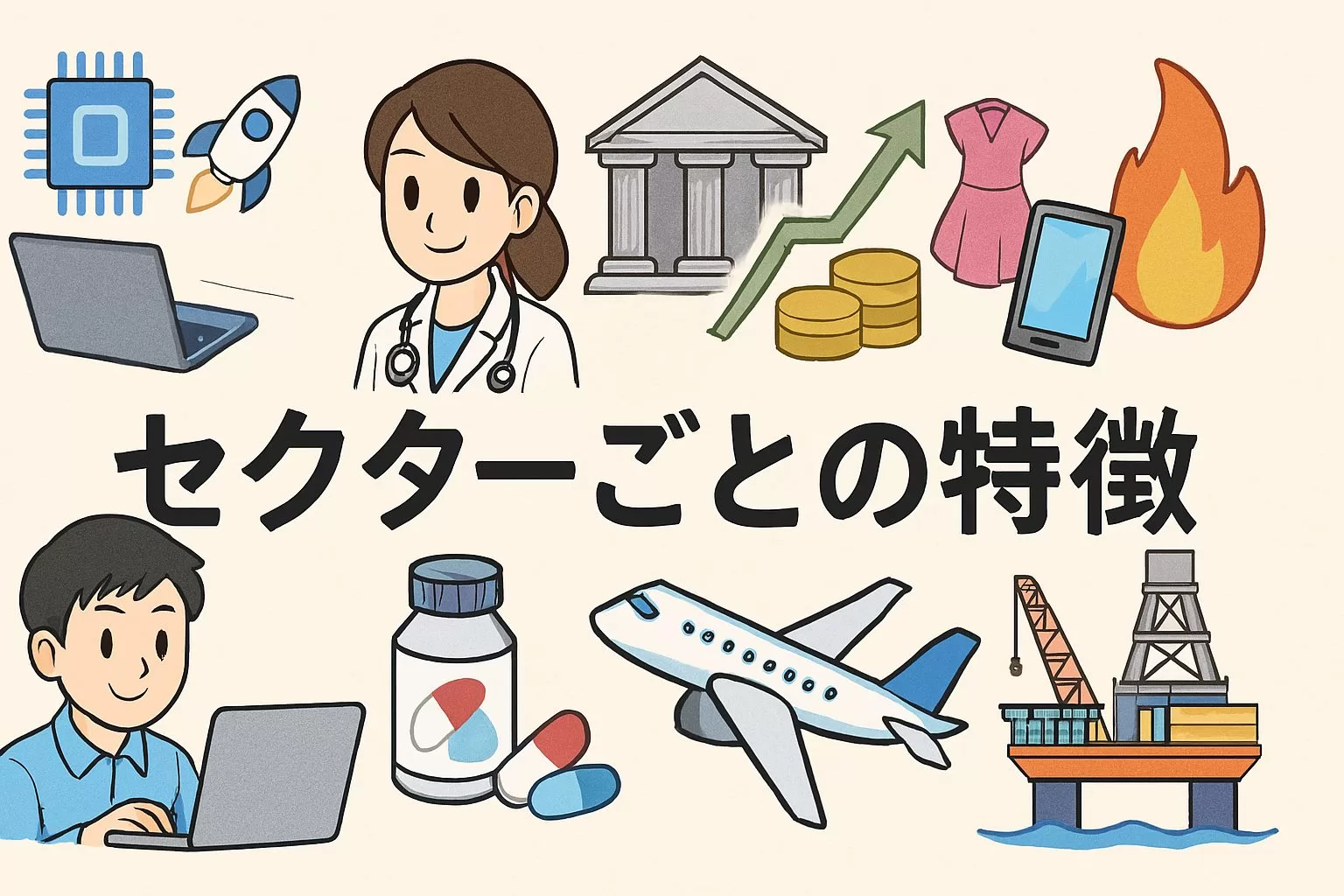 米国株のセクターごとの特徴を活かした投資戦略5選