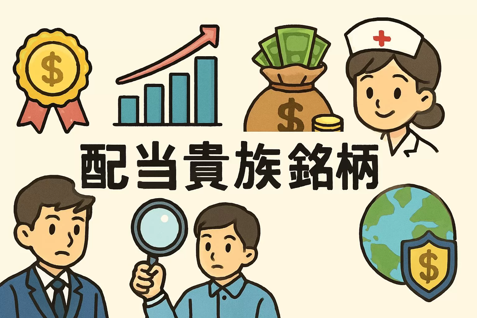 米国株の配当貴族銘柄を選ぶための基準5選