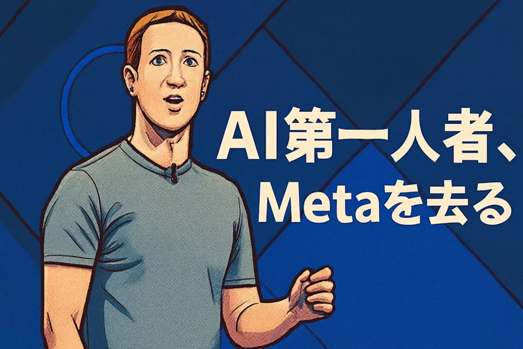 AI第一人者、Metaを去る