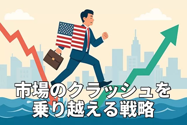 米国株投資で市場のクラッシュを乗り越えるための戦略5選
