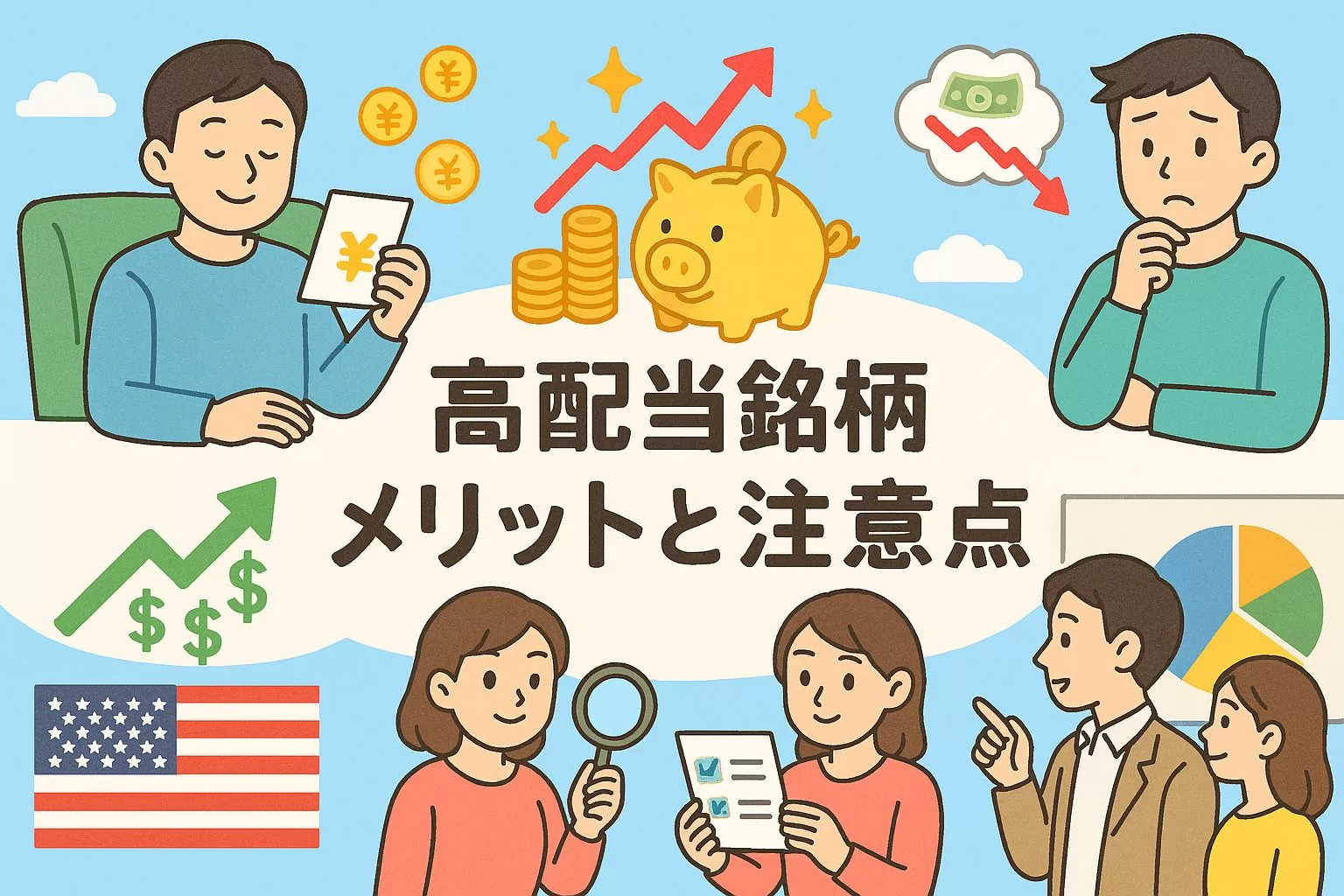 米国高配当株で安定収入を得る5つの成功法則