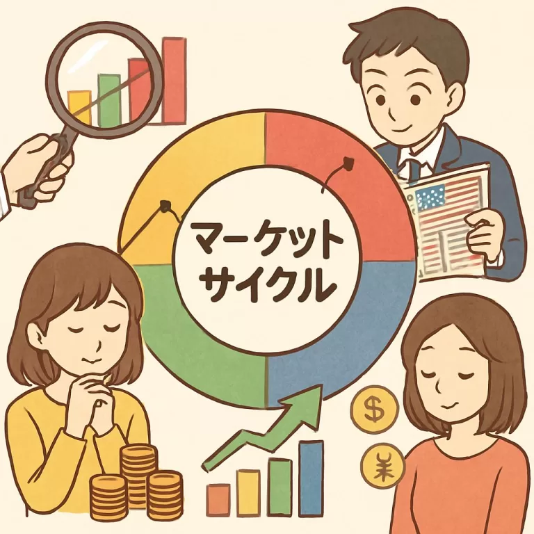 米国株のマーケットサイクルを理解して有利に投資する方法5選