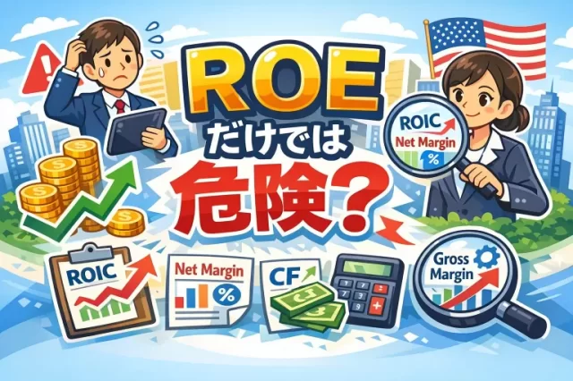 ROEだけでは危険？米国株の真の実力を見抜く5つの収益性指標
