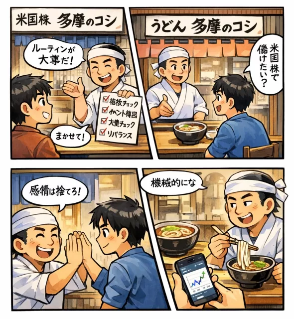 米国株の勝ちパターンは「仕組み化」だった|毎日10分の最強ルーティン2