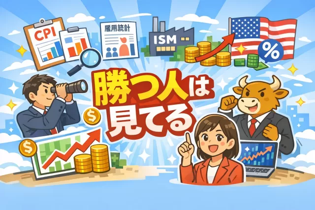 米国株で勝つ人が必ず見ている5大マクロ指標を徹底解説