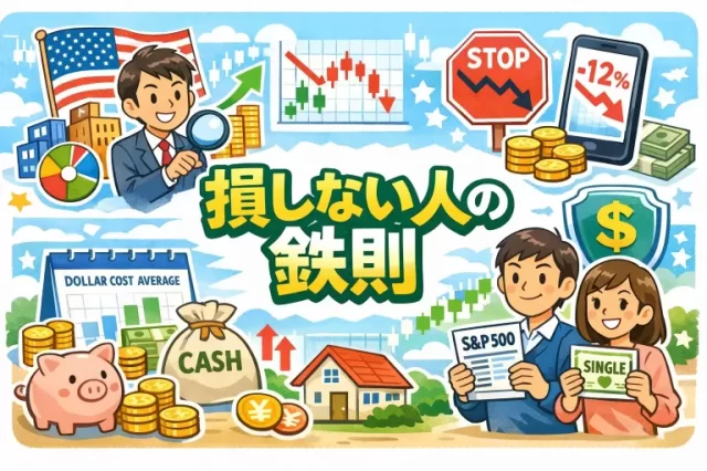 米国株で損しない人が必ず守る5つの鉄則【日本在住投資家向け】