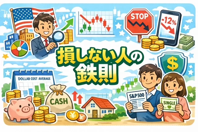 米国株で損しない人が必ず守る5つの鉄則【日本在住投資家向け】