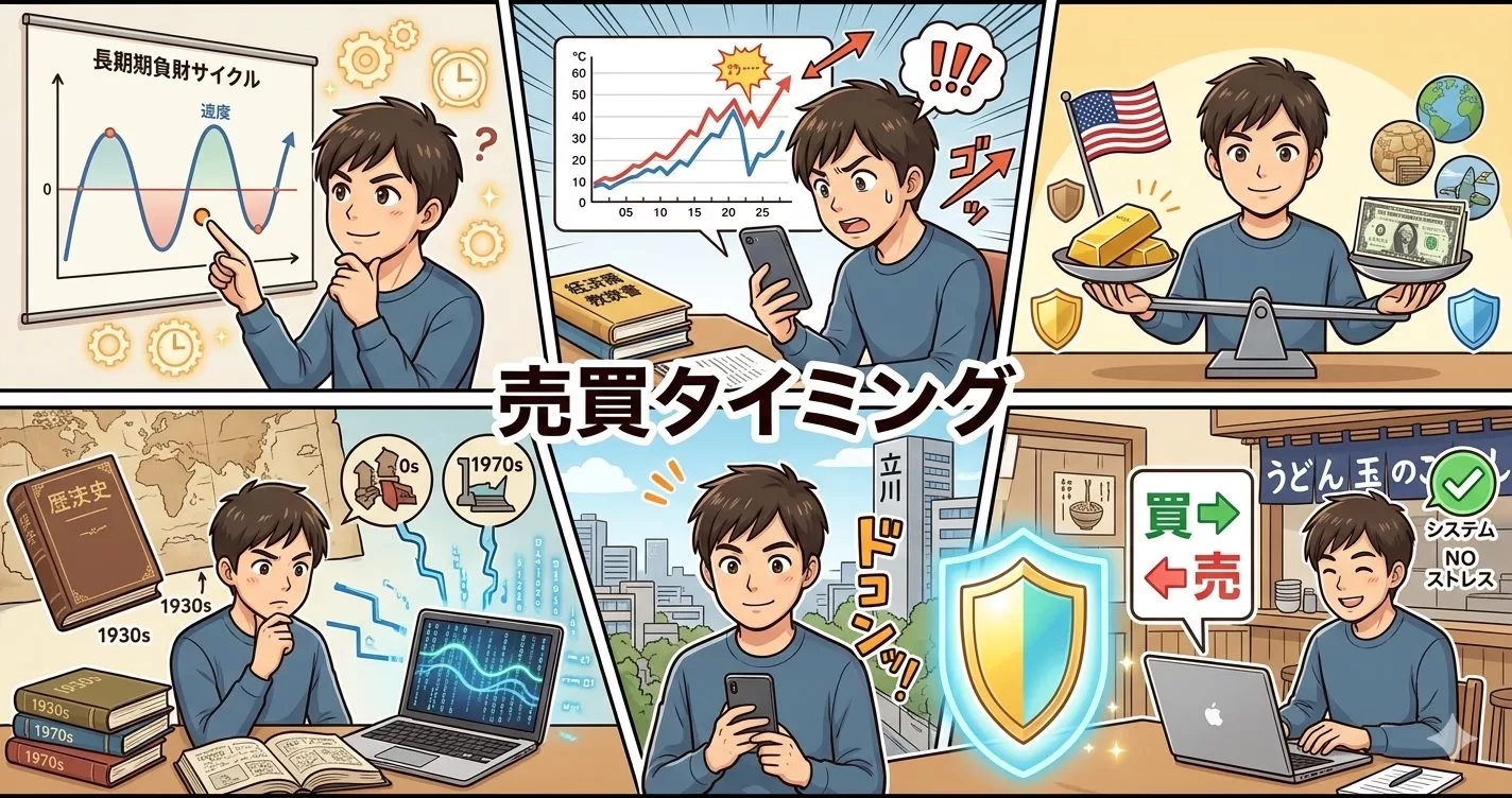 レイ・ダリオ流に学ぶ米国株投資の売買タイミングと資産防衛術